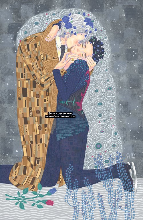 Kiss on Ice Print – Missy Peña